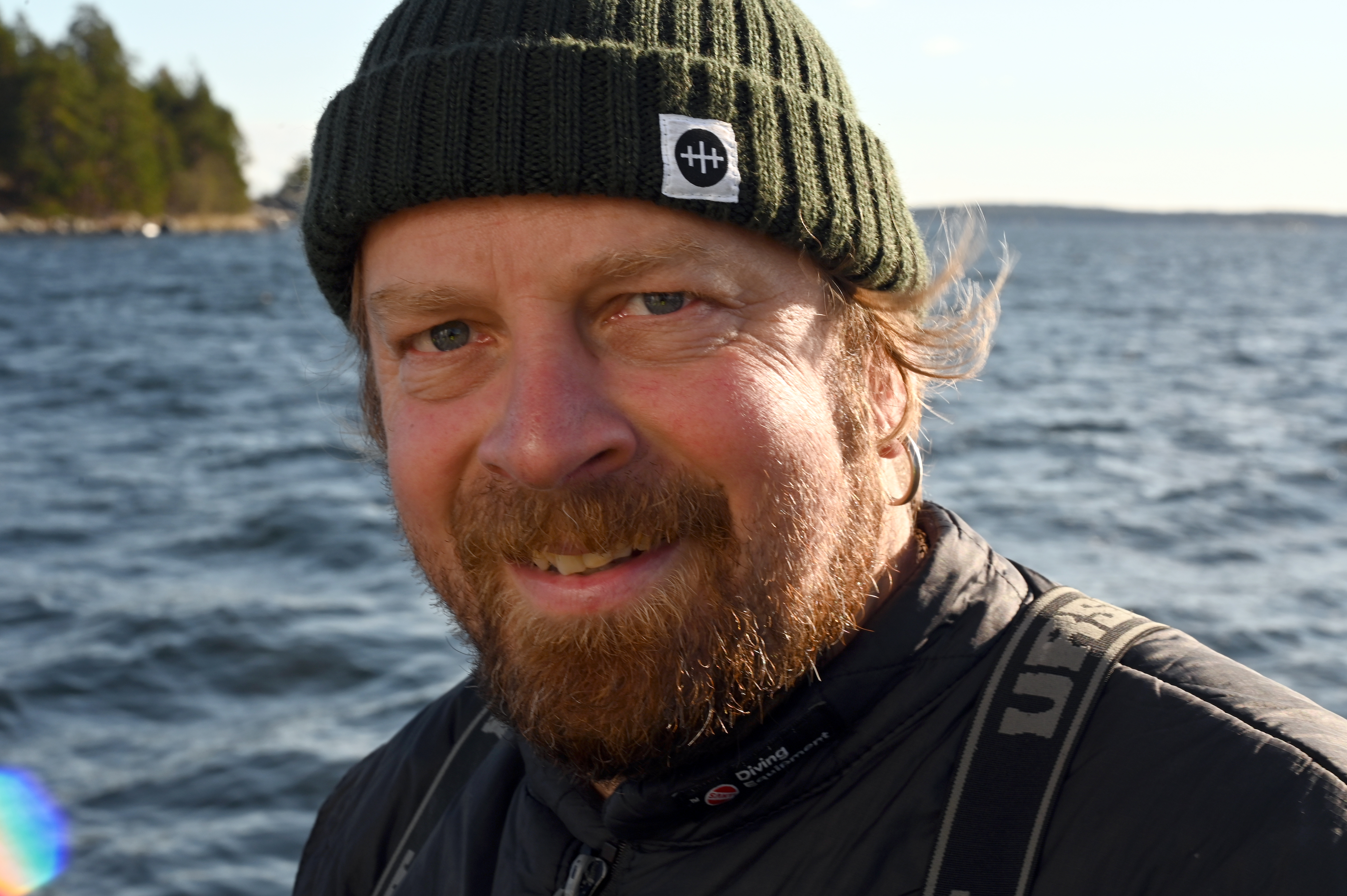 Jim Hansson, marinarkeolog vid Vrak - Museum of Wrecks