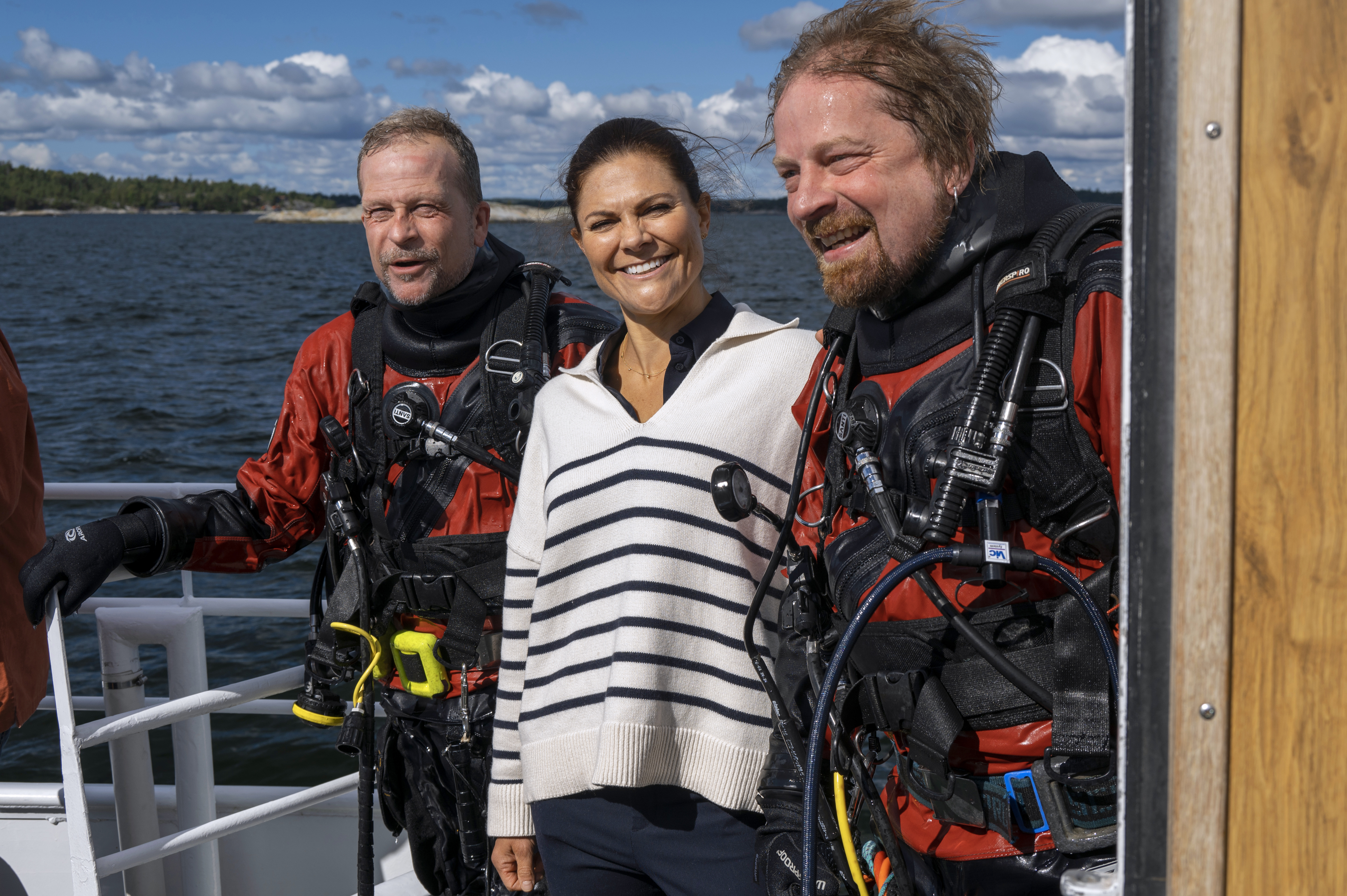 Swedish Crown Princess Victoria recently accompanied Vrak – Museum of Wrecks and Jernkontoret out into the Stockholm archipelago.