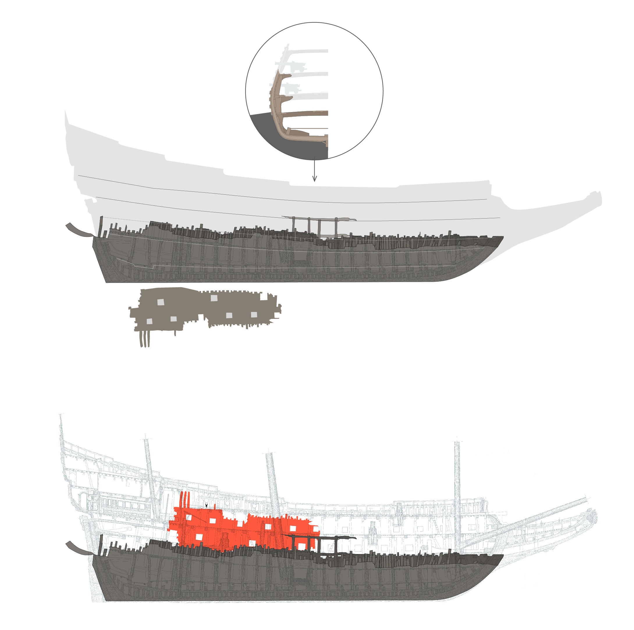 Without text in picture: Comparison no. 2 between Äpplet and Vasa