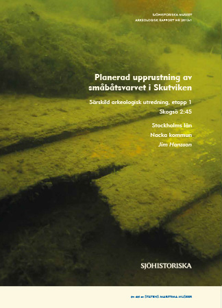 2013:1 Planerad upprustning av småbåtsvarvet i Skutviken (pdf)